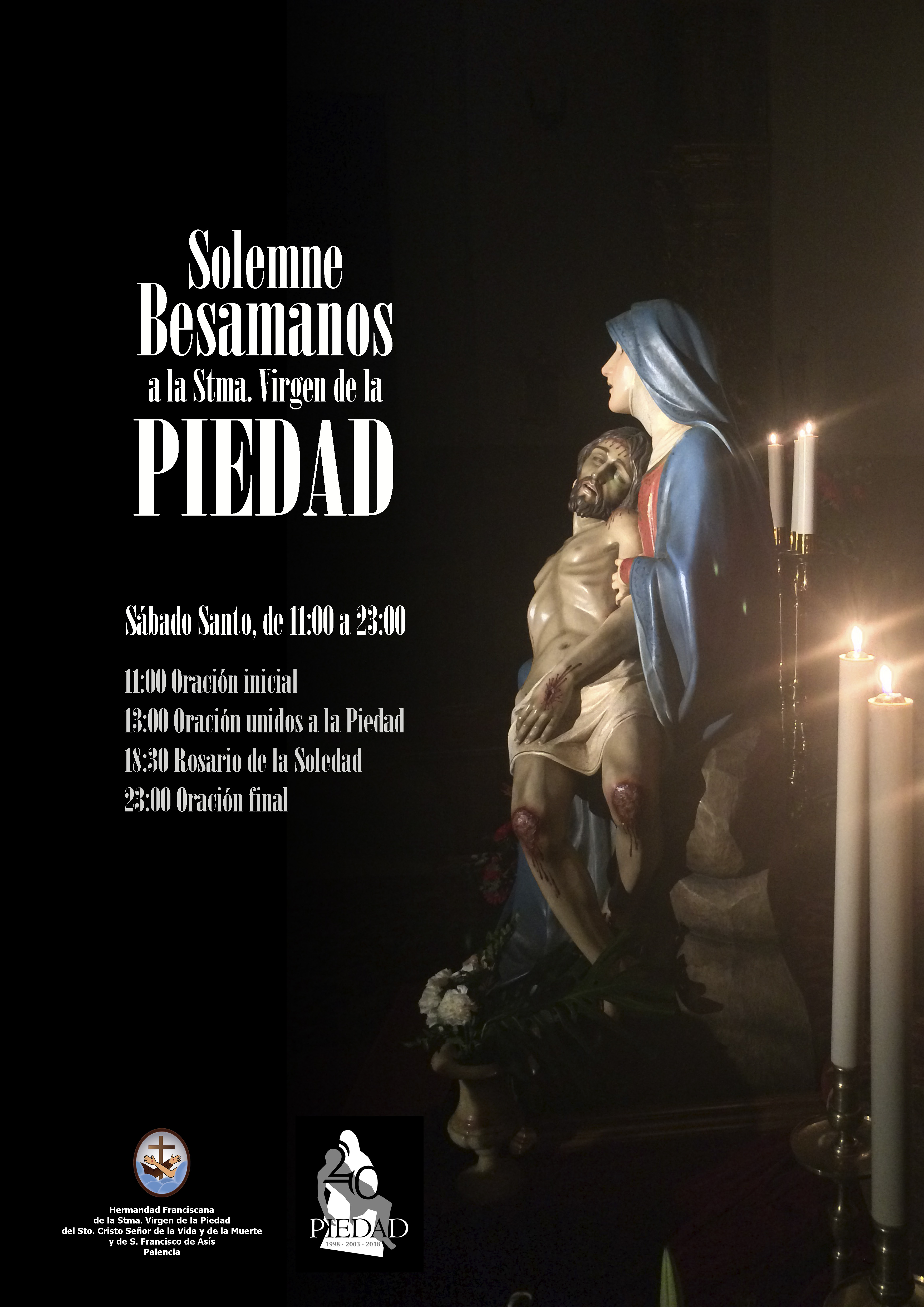 Portada de 2018 Besamanos Piedad
